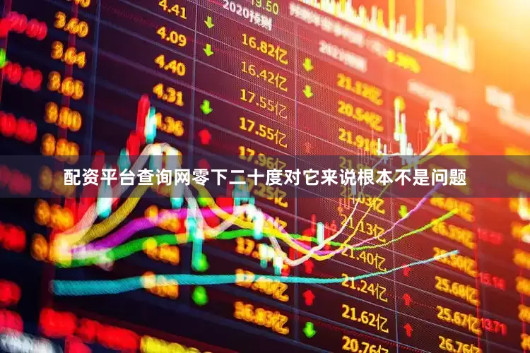 配资平台查询网零下二十度对它来说根本不是问题