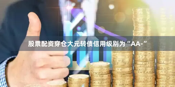股票配资穿仓大元转债信用级别为“AA-”