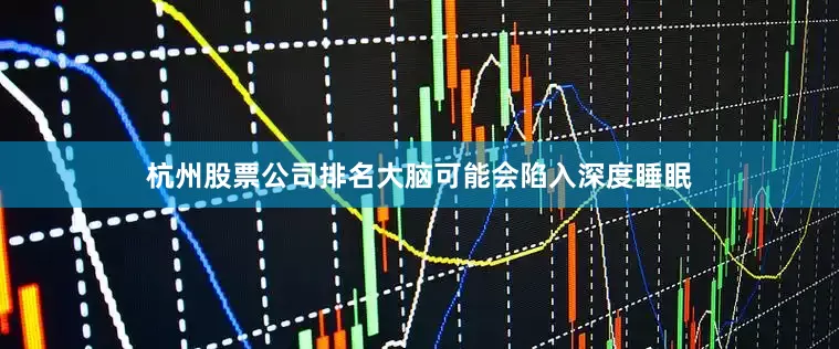 杭州股票公司排名大脑可能会陷入深度睡眠